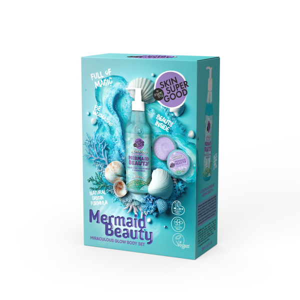 Körperset «Miraculous Glow», 250 ml/ 100 ml, Skin Super Good