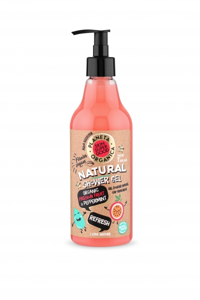 Natürliches Duschgel «Refresh» 500 ml, Skin Super Good