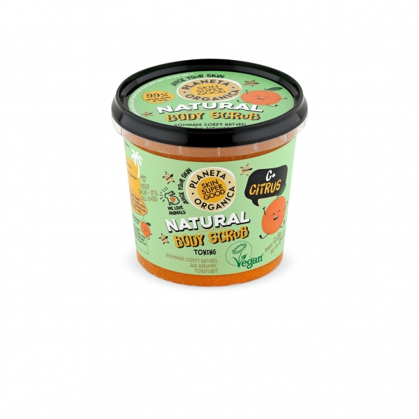 Natürliches Körperpeeling «C+ Citrus» 360 ml, Skin Super Good