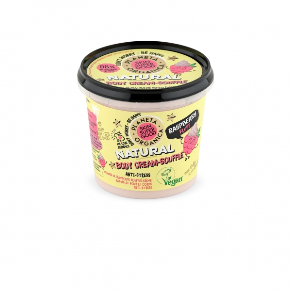 Natürliche Körper-Soufflécreme «Raspberry Fluff» 360 ml, Skin Super Good