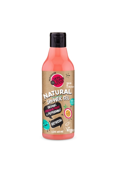 Gel de ducha natural «refresh» 250 ml, Skin Super Good