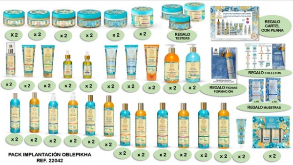 Pack implantacion oblepikha, Natura Siberica