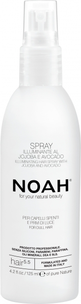 Spray iluminador con jojoba y aguacate (5.5), Noah