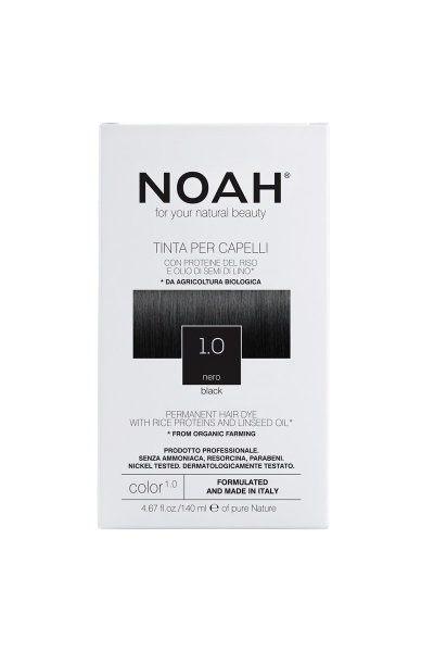 Tinte capilar negro, (1.0) 140 ml, Noah