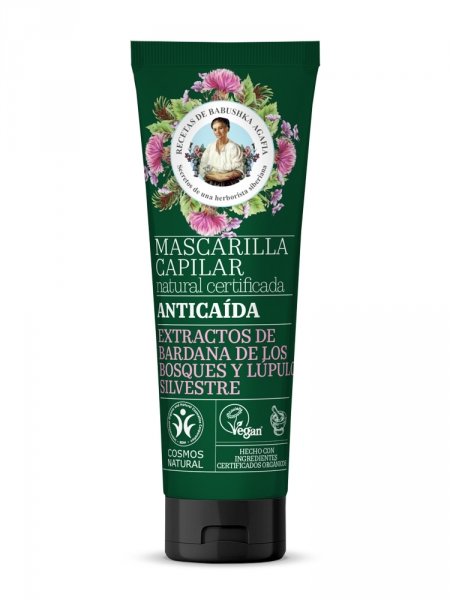 Green mascarilla anticaída 200 ml, Agafia